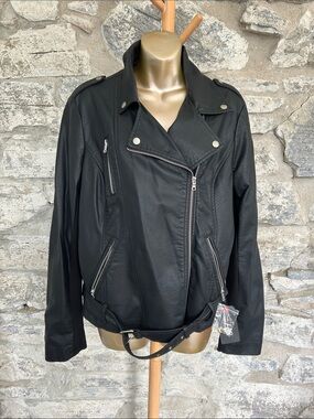 Women's Classic Moto Coat